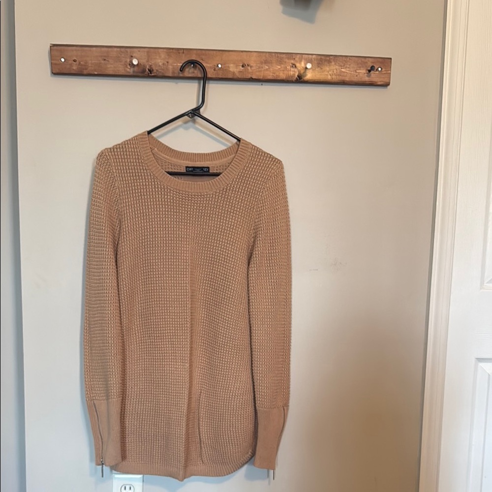 Cynthia Rowley Tan Knit Sweater